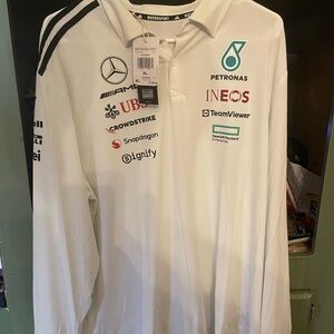 Adidas Mercedes AMG Petronas
Formula 1 F1 Team Polo Long Sleeve Shirt